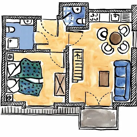 Immenbarg, Seeteufel Apartment *